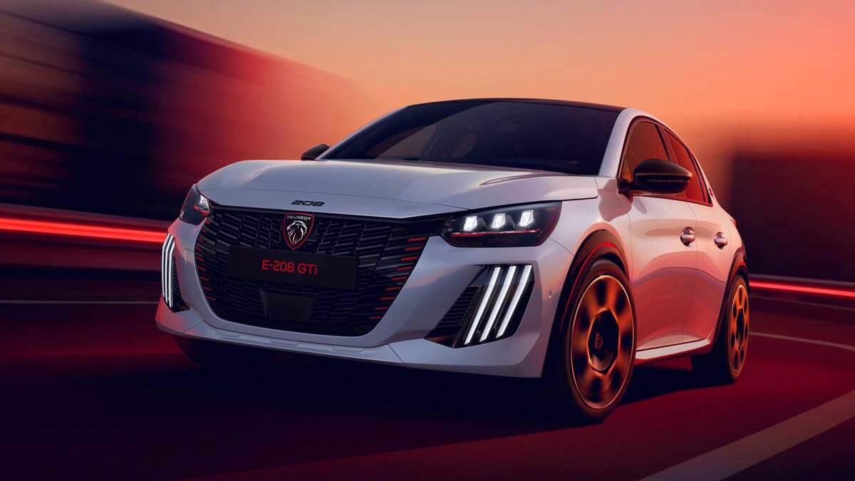 Peugeot E-208 GTi: el mítico GTi vuelve como eléctrico con 280 CV y alma de 205 GTi