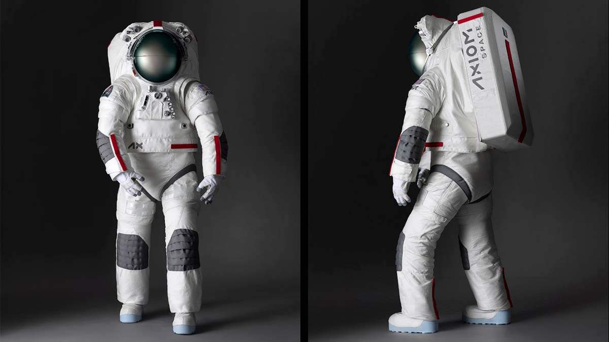 Traje diseñado por Prada para la misión Artemis del viaje a la Luna de la NASA