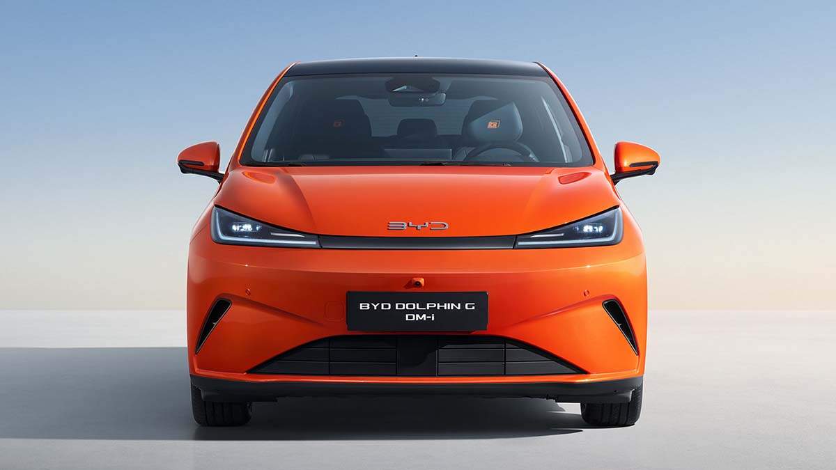 Frontal del BYD Dolphin Dm-i G