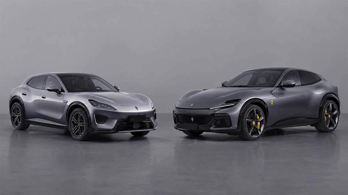 Comparativa entre el Ferrari Purosangre vs Luxeed RX