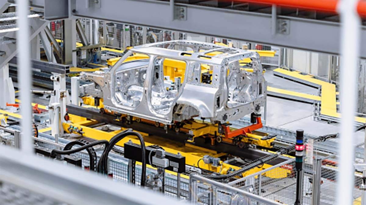 Cadena montaje de JLR
