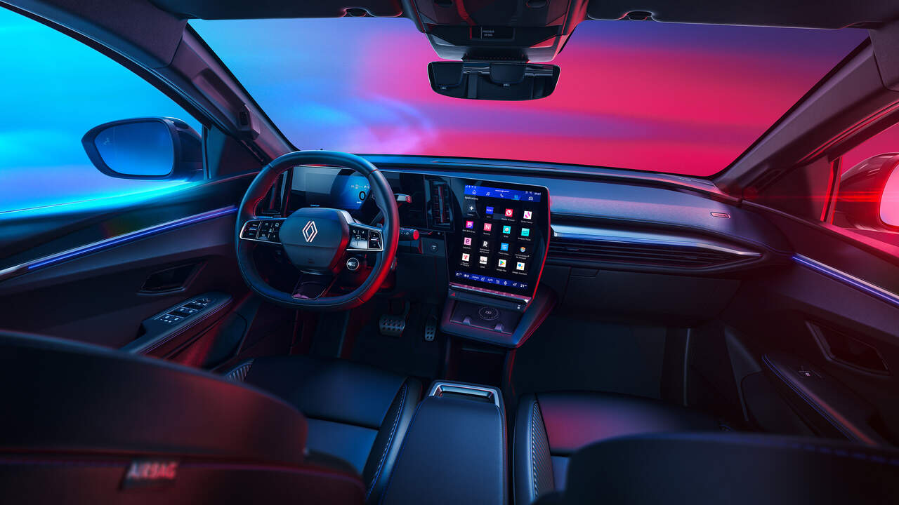 Interior nuevo Renault Megane E-tech 2026