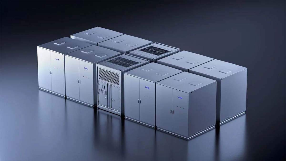 CATL Tener Sodium - Ejemplo de instalación de este sistema de almacenamiento energético