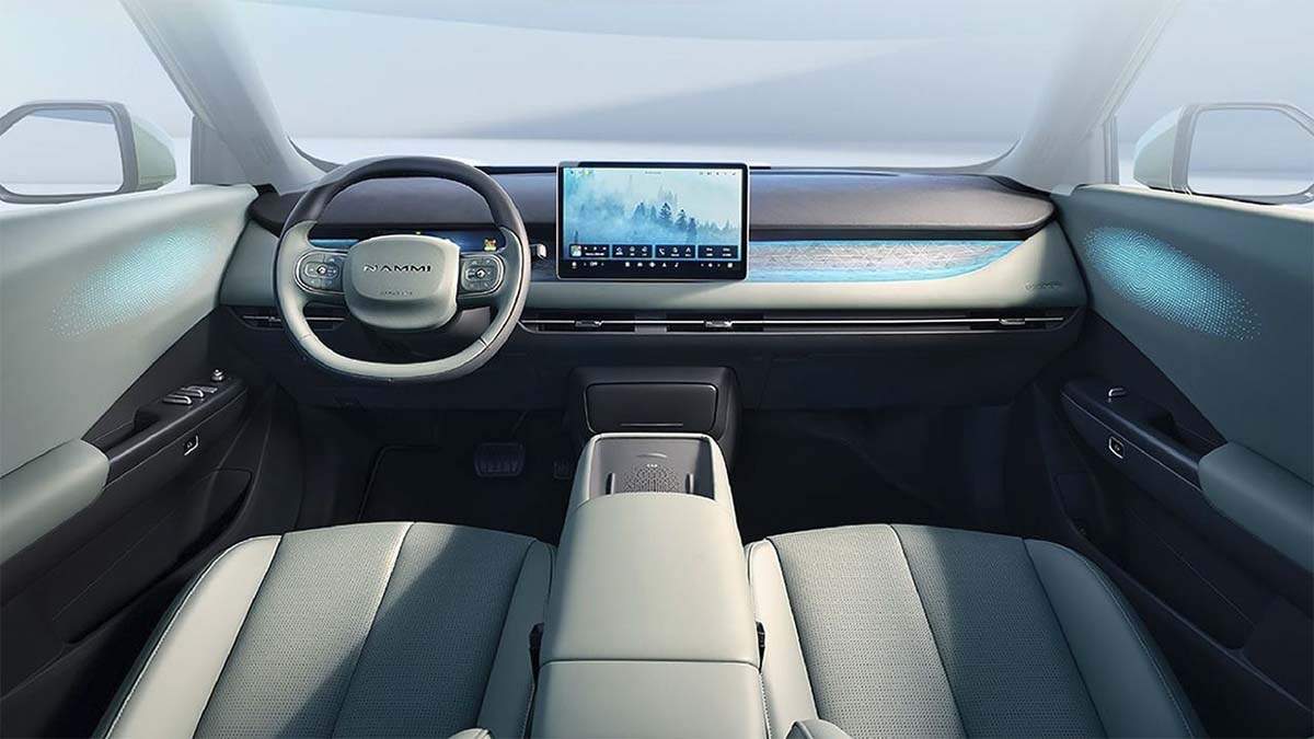 Interior del Dongfeng VIGO