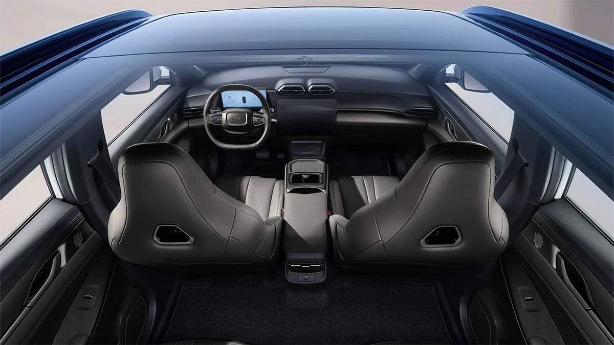 Interior del Donfgeng MAGE PHEV