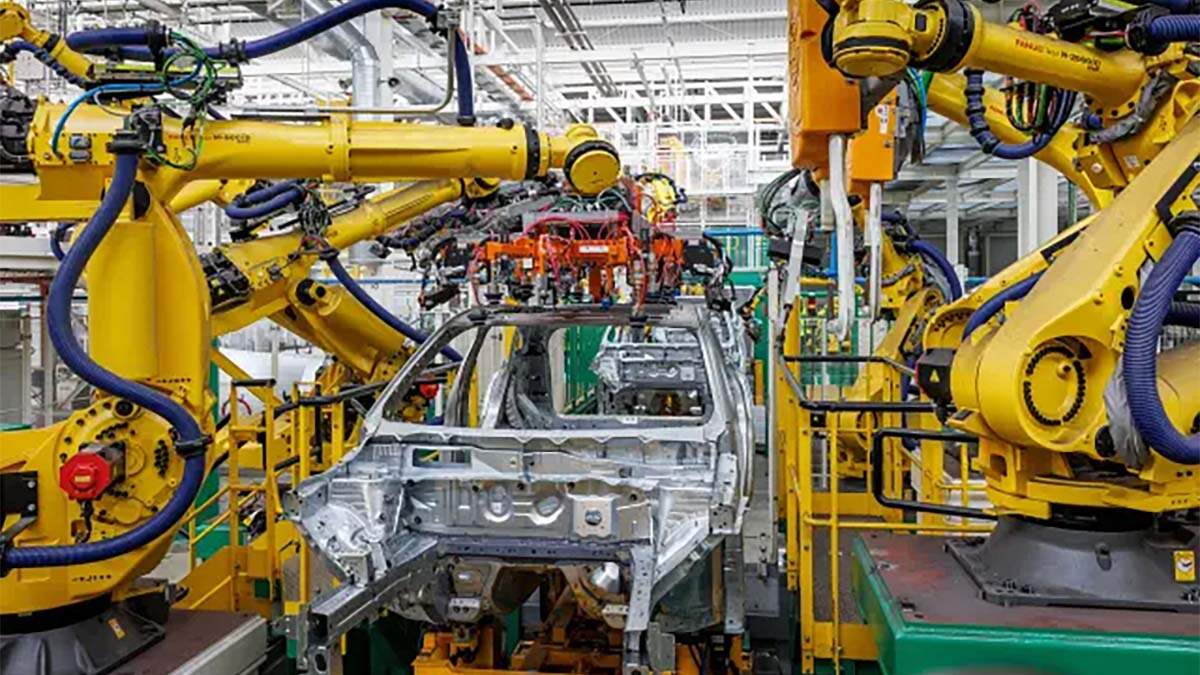 Interior de la fábrica de Renault en Palencia