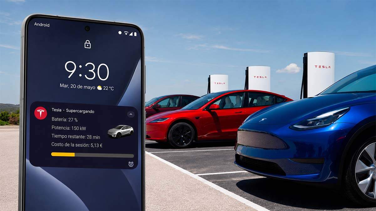 Tesla lleva a Android una función clave de carga que los iPhone ya tenían