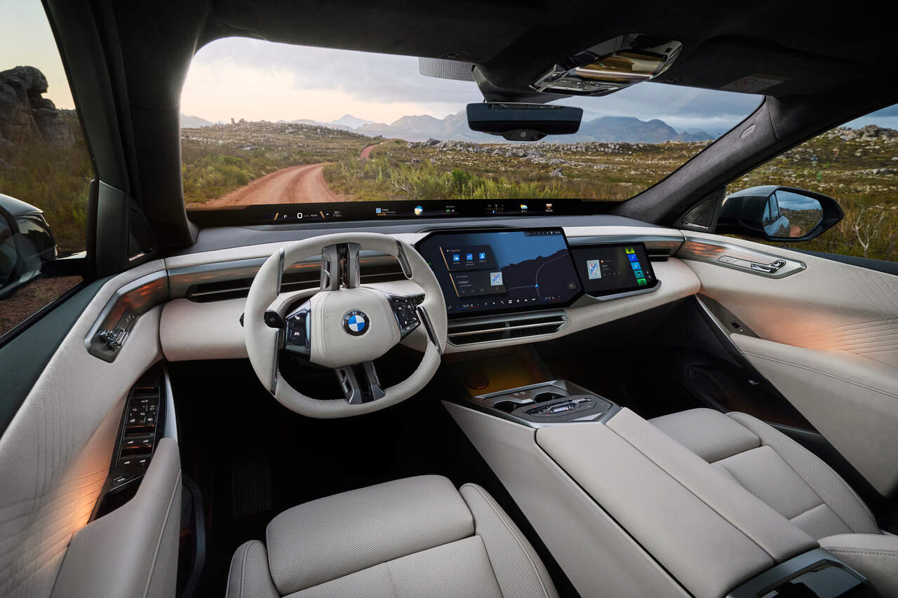 Interior del BMW iX5