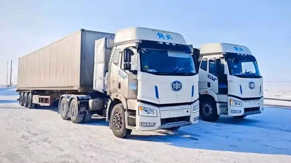 China acelera el camión eléctrico con una batería de sodio de 339 kWh