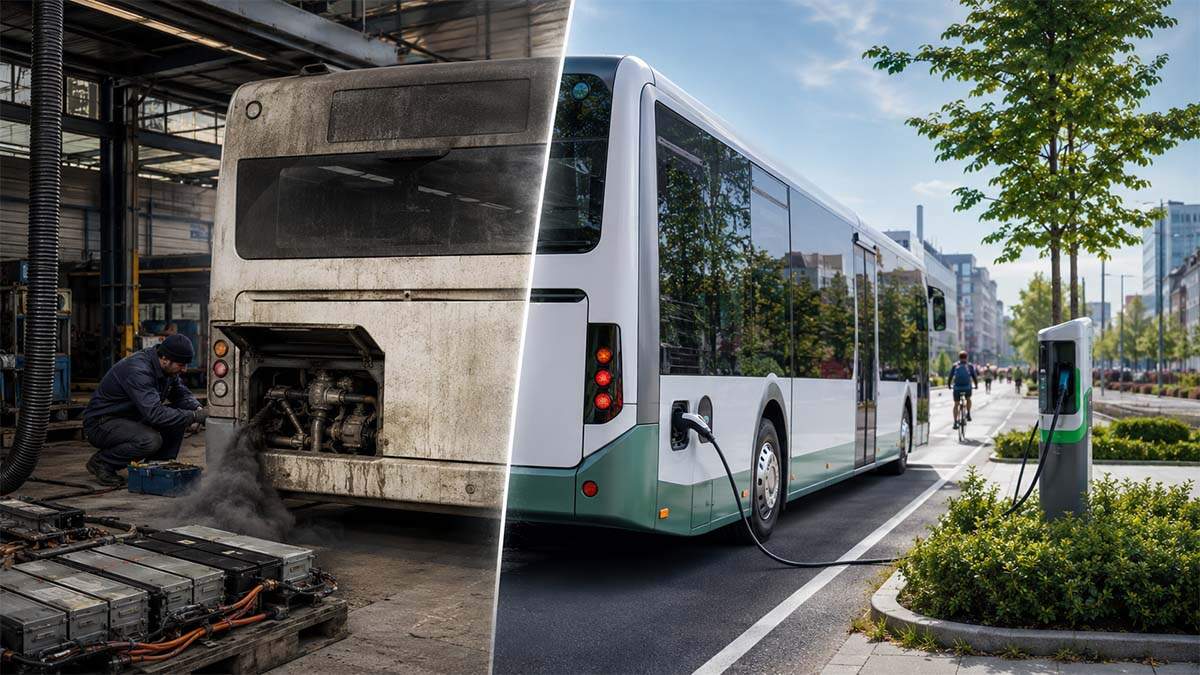 La solución que puede acelerar el fin de los autobuses diésel en Europa