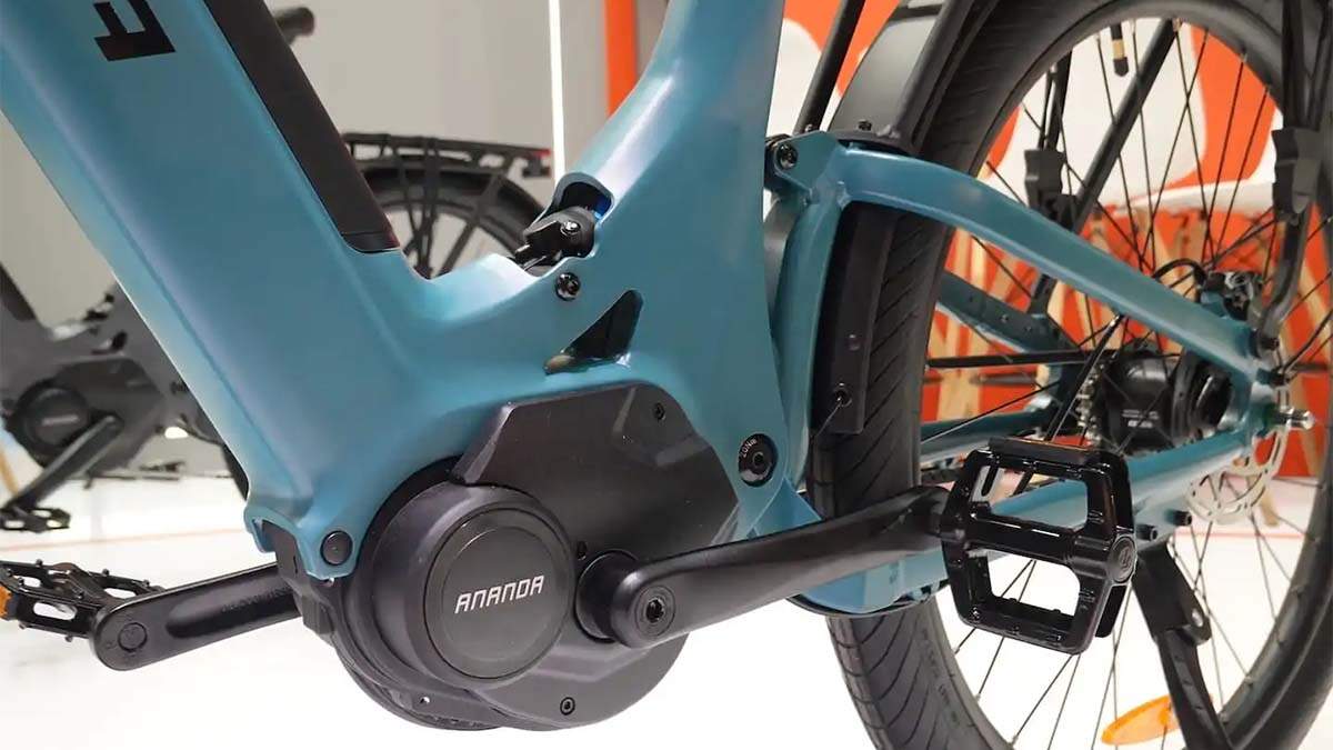 motor eléctrico de la ebike YADEA COMO