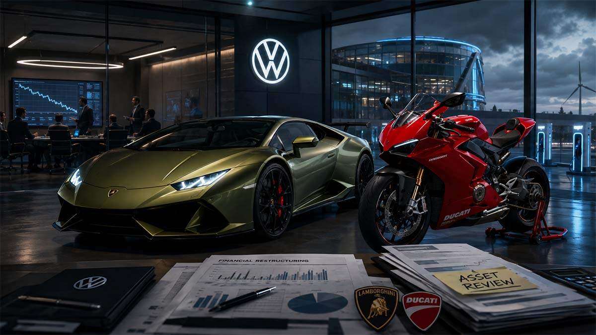 Volkswagen se plantea vender sus joyas más deseadas: Ducati y Lamborghini ya no son intocables
