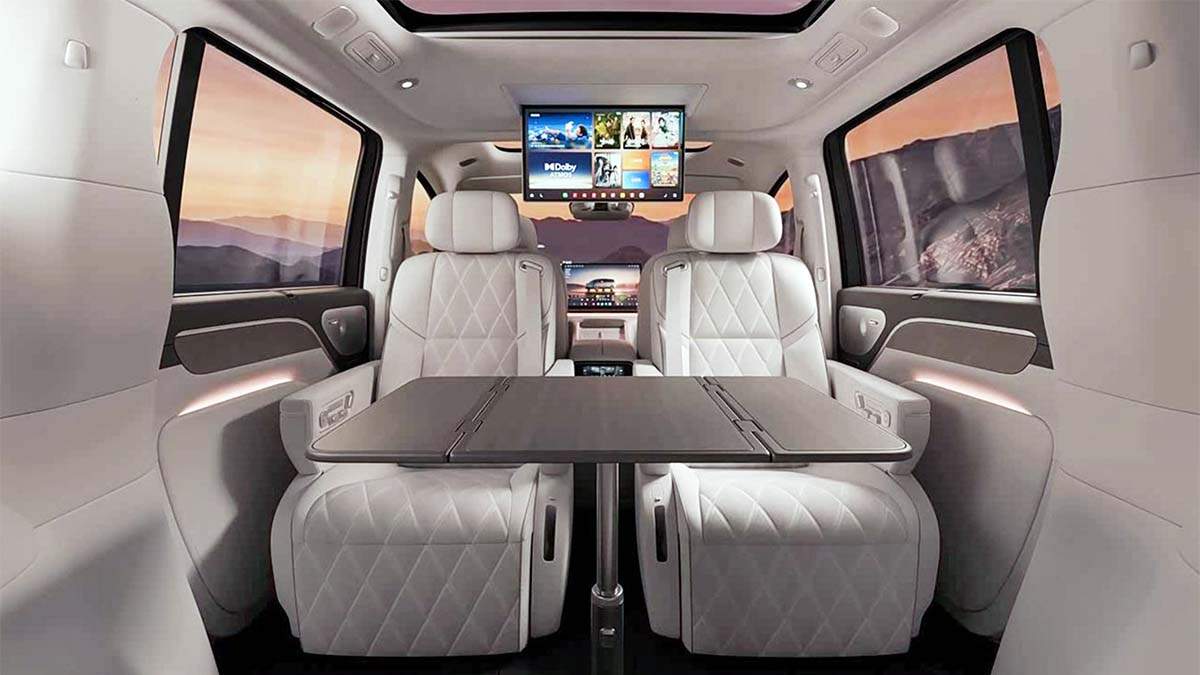 Interior premium del Leapmotor D99