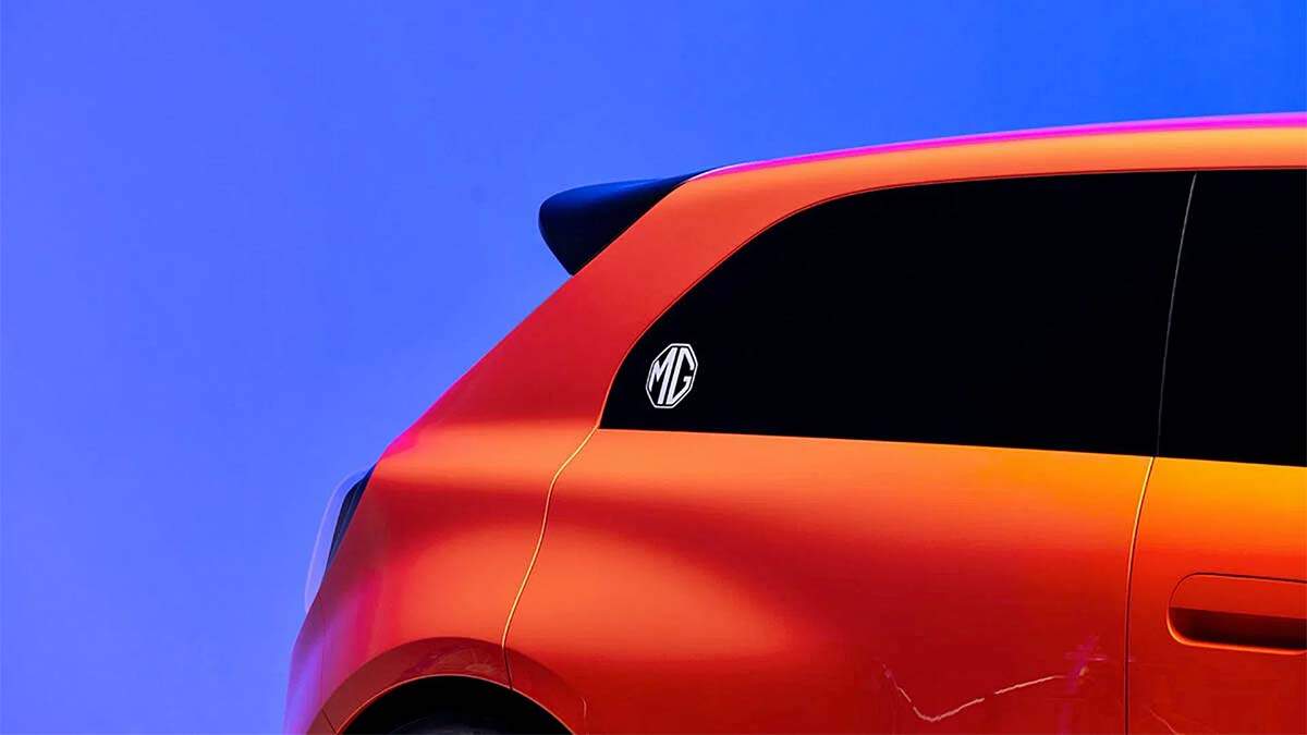Detalle de la parte trasera y lateral del MG Go Concept