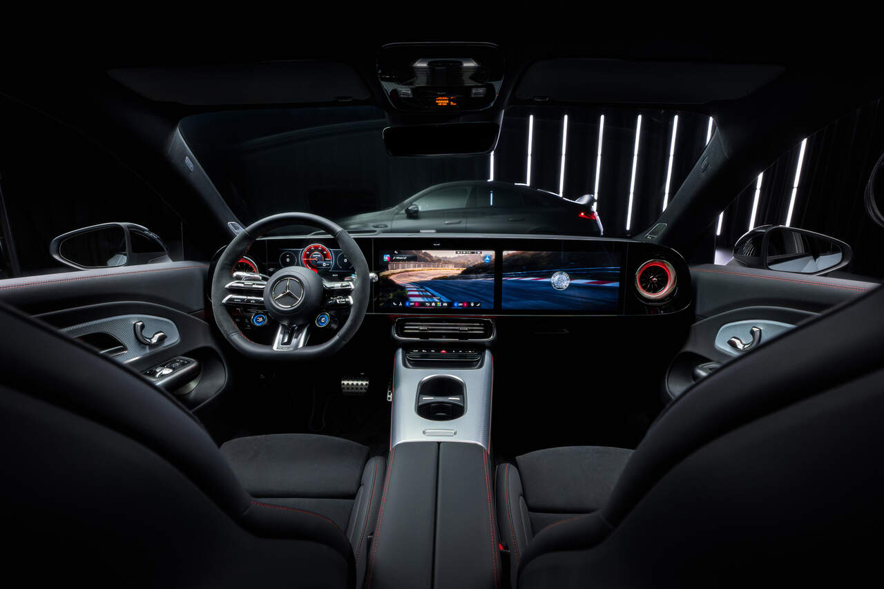 Interior del Mercedes-AMG CLA 45 4MATIC+