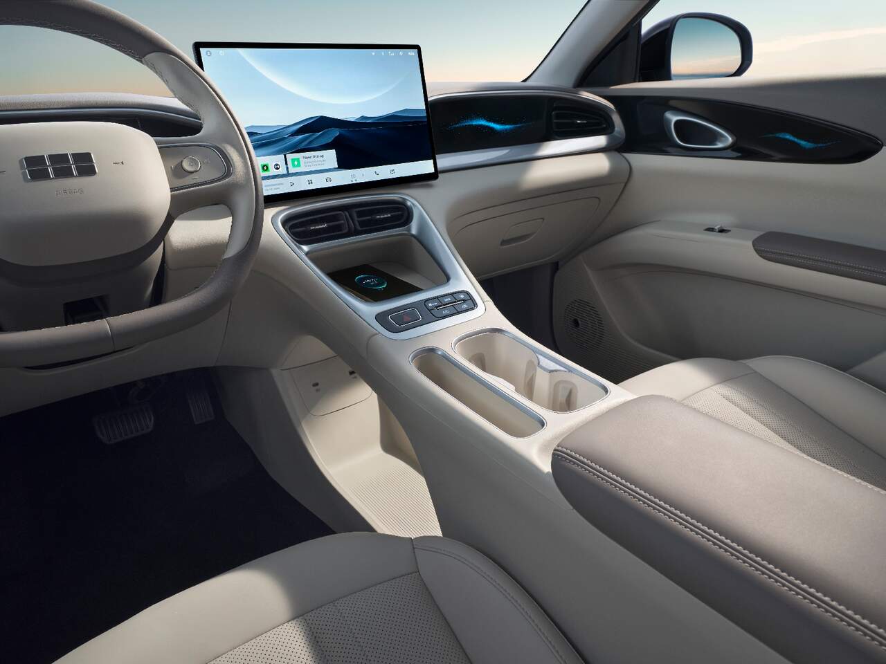 Interior del Geely E2