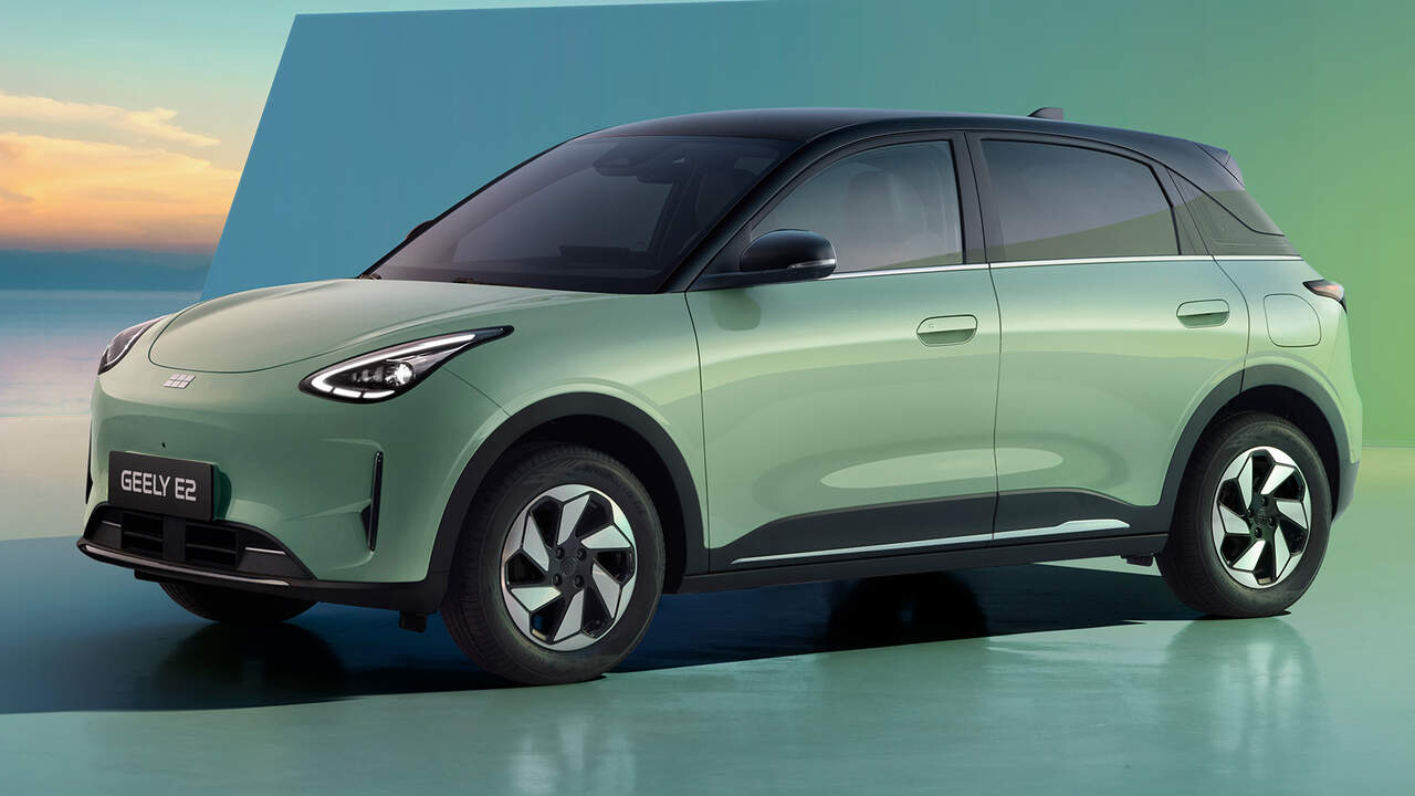 Foto del Geely E2, uno de los eléctricos más vendidos en China