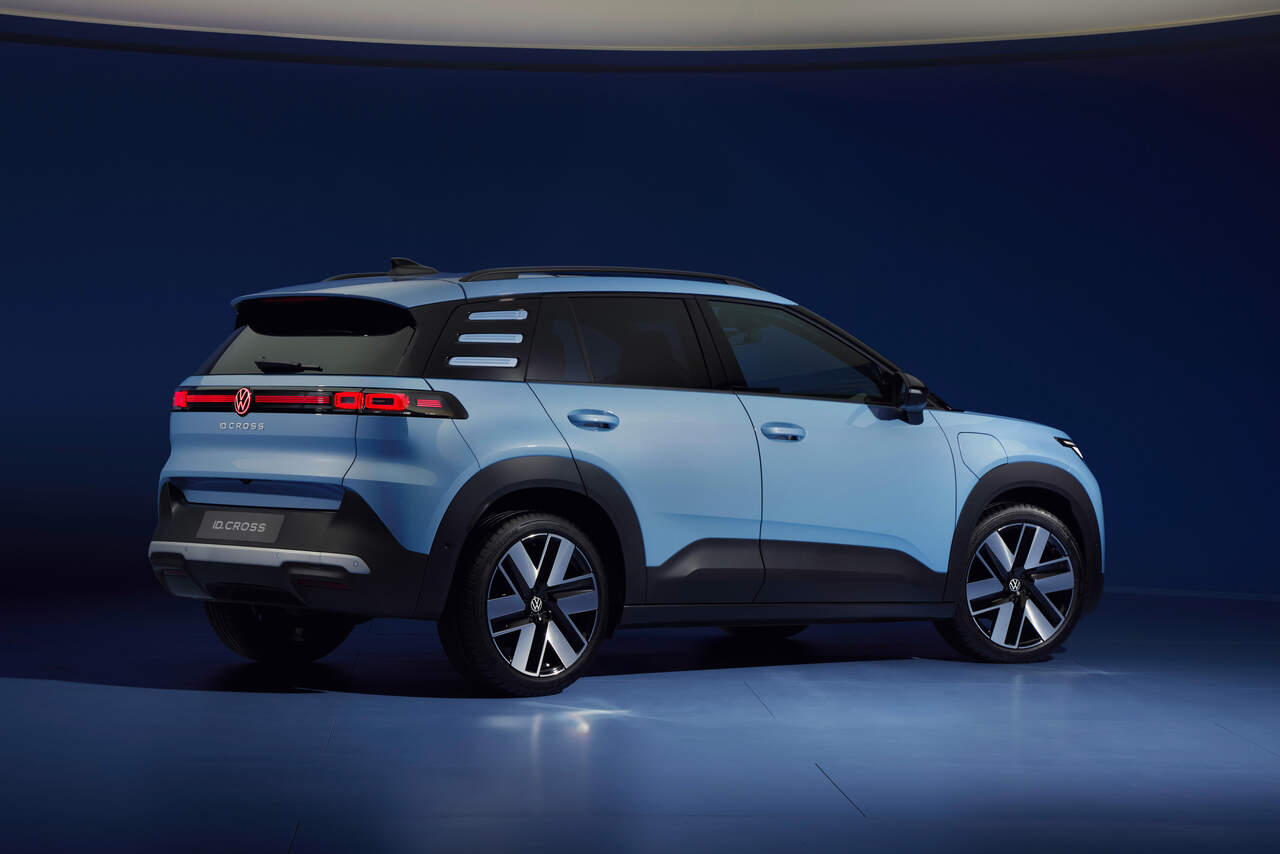 Vista trasera del Volkswagen ID. Cross