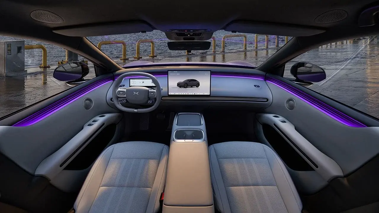 Interior del Xpeng L03