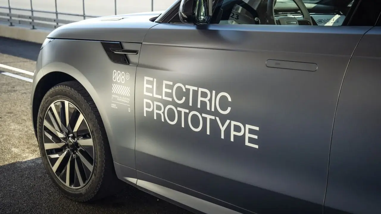 Prototipo del Range Rover eléctrico