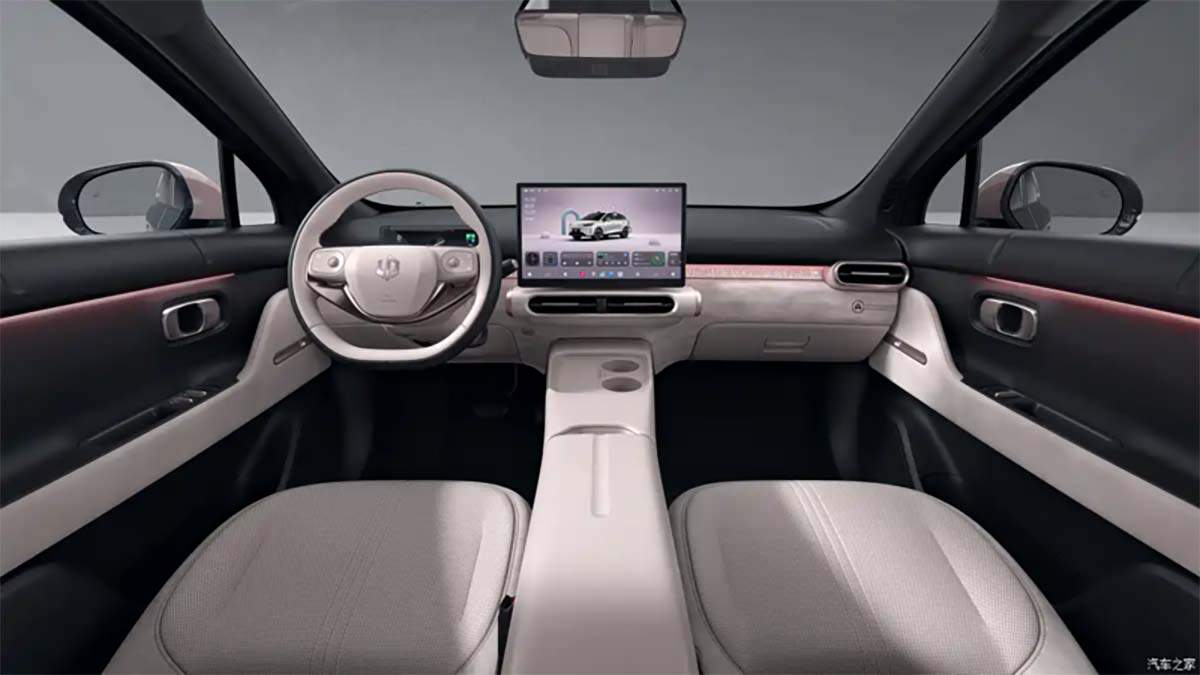 Interior del Leapmotor A05S