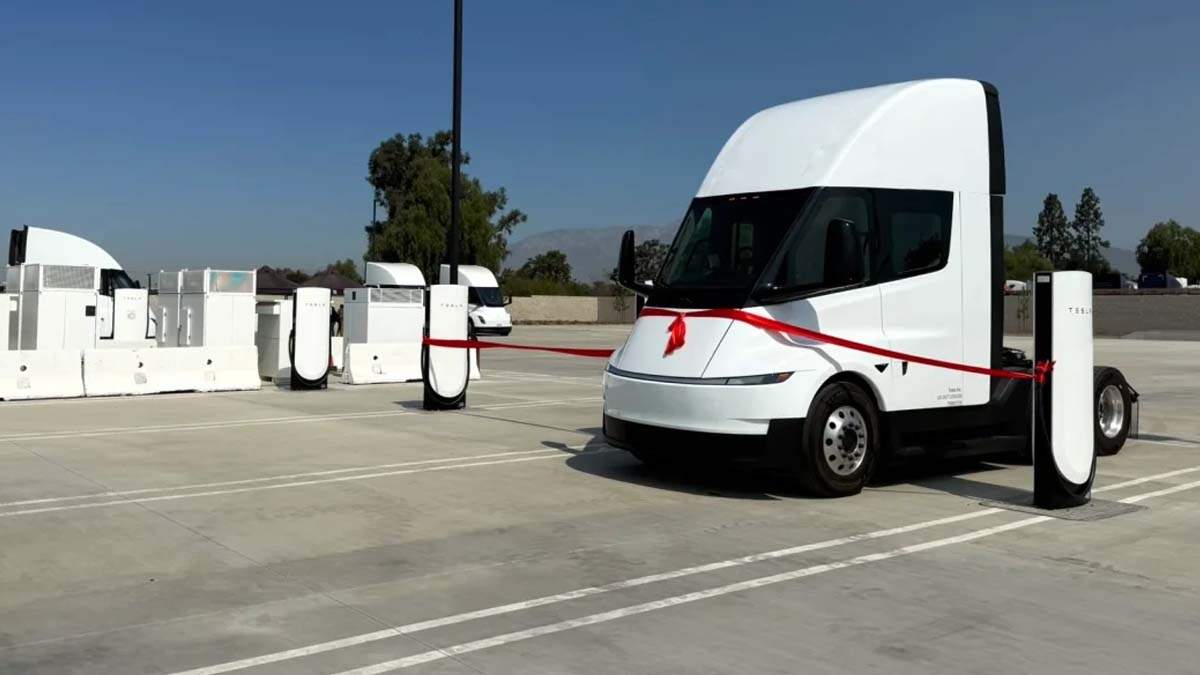 El Tesla Semi ya tiene su primer Megacharger público: hasta 1.200 kW para camiones eléctricos