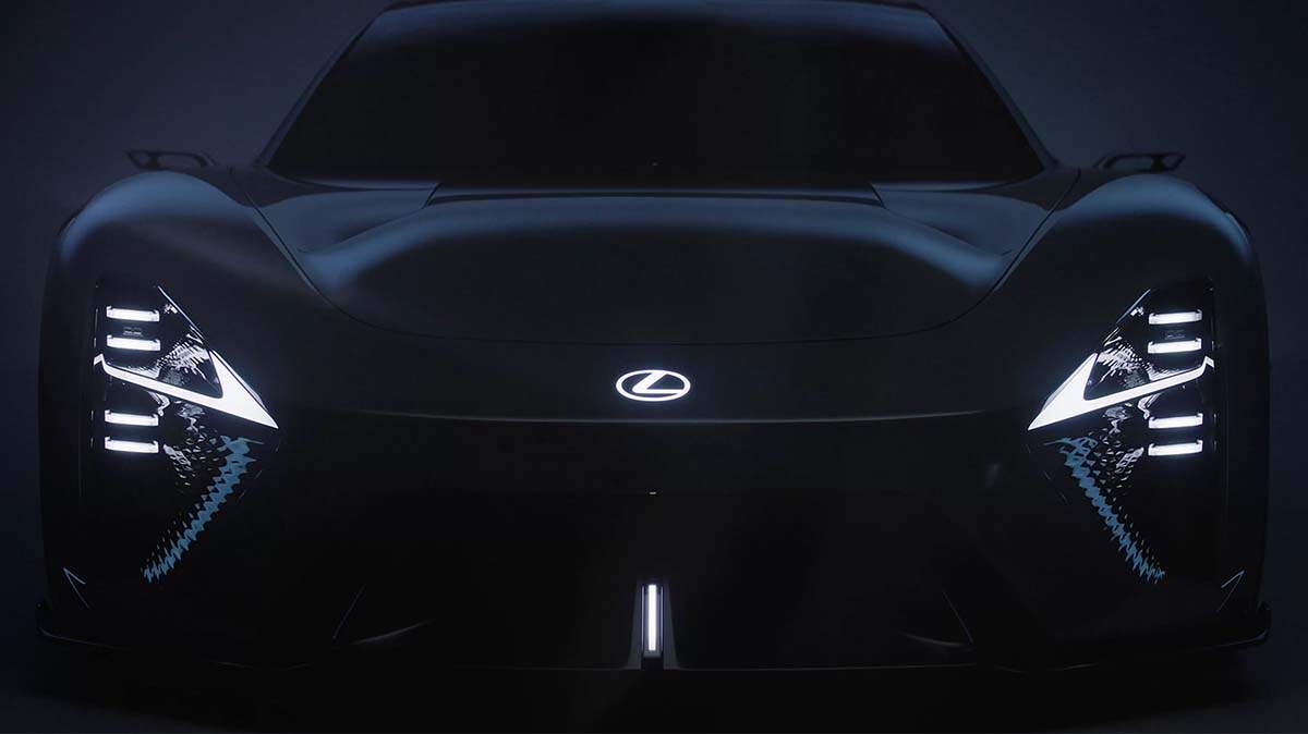 Lexus LFA Concept - vista frontal