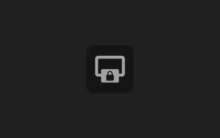Bloqueo de uso de la pantalla trasera
