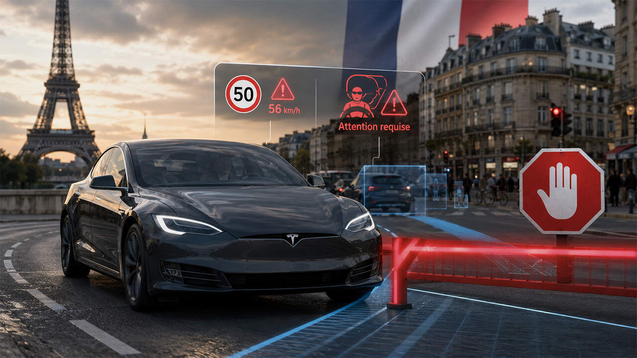 Francia no autorizará el FSD de Tesla tal y como está: estas son las razones