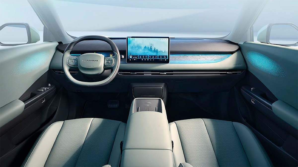 Dongfeng Vigo - Vista del interior