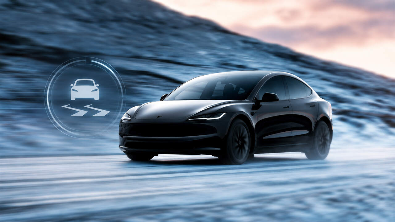 Tesla añade nuevos modos de tracción al Model 3 y Model Y para lluvia, nieve y barro