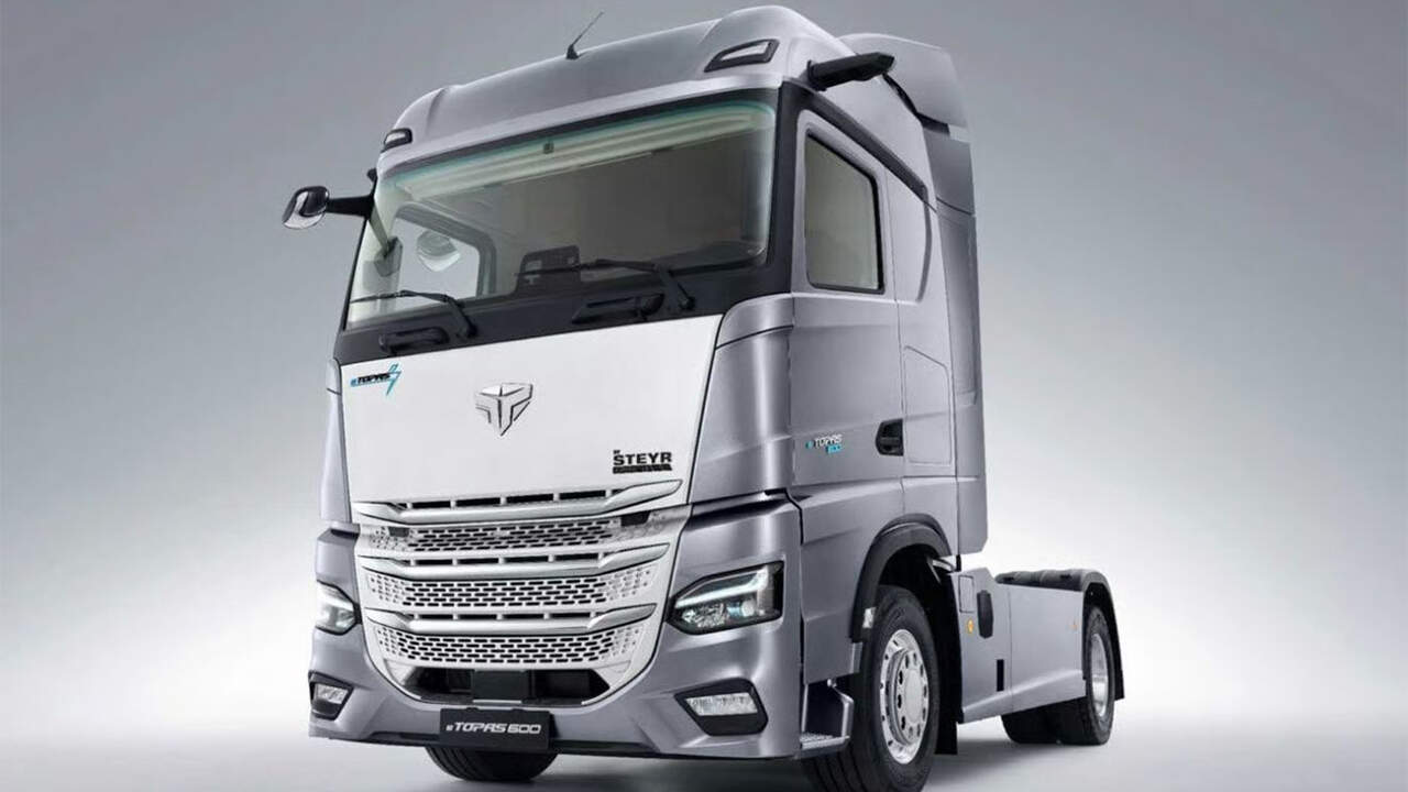 SuperPanther eTopas600 - camión eléctrico chino que se fabrica en Europa