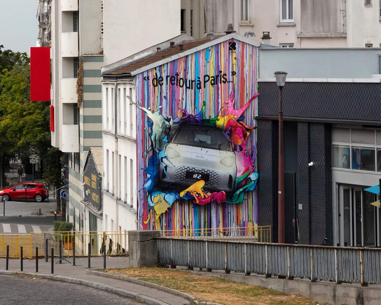 Smart #2 - mural en París