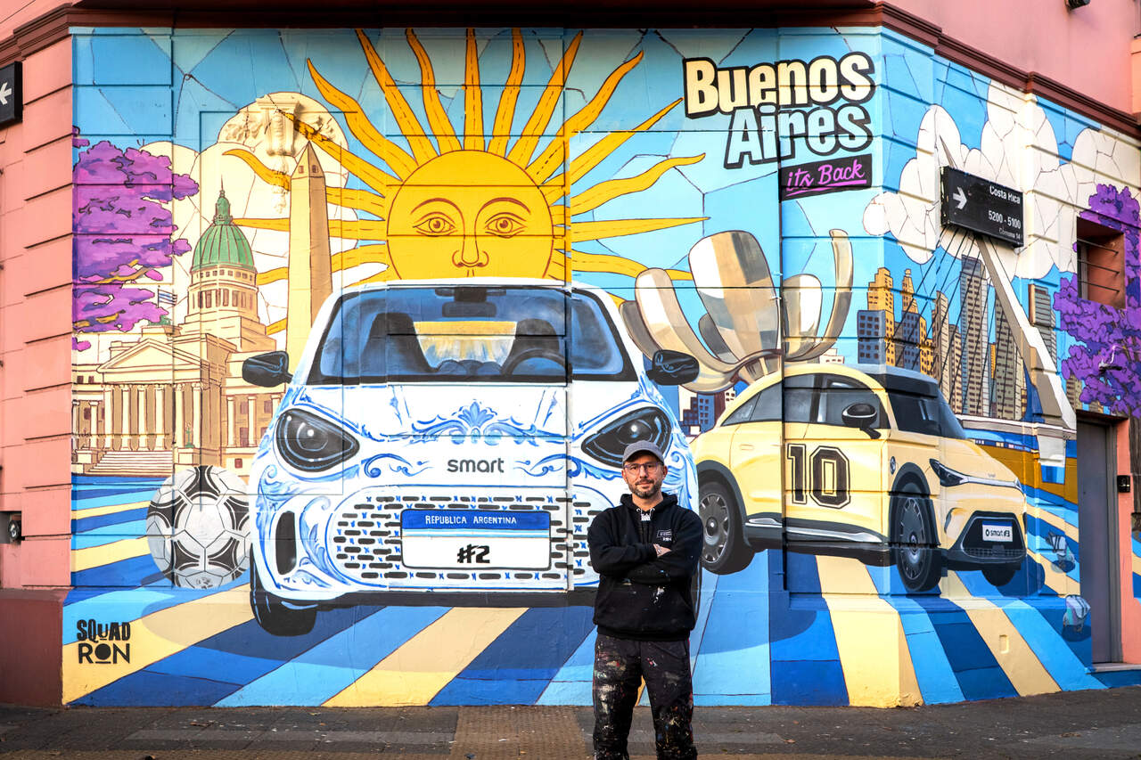 Mural Smart #2 en Buenos Aires (Argentina)