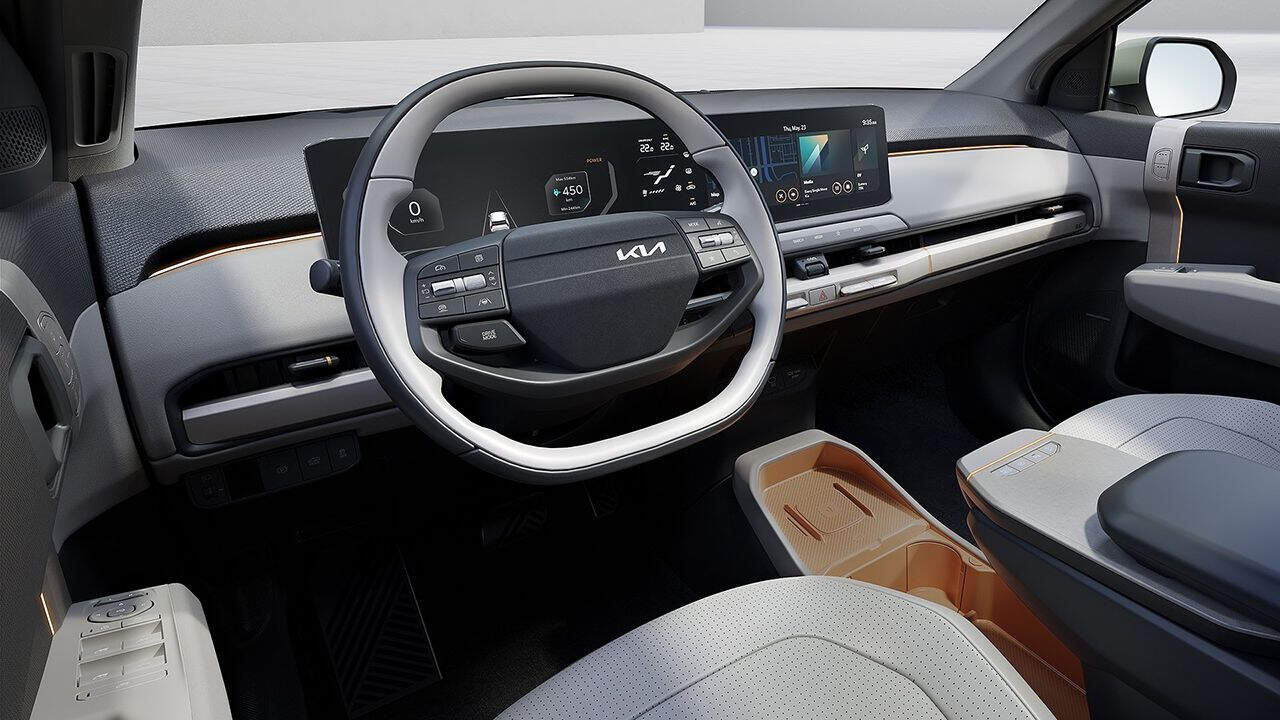 Interior del KIA EV3
