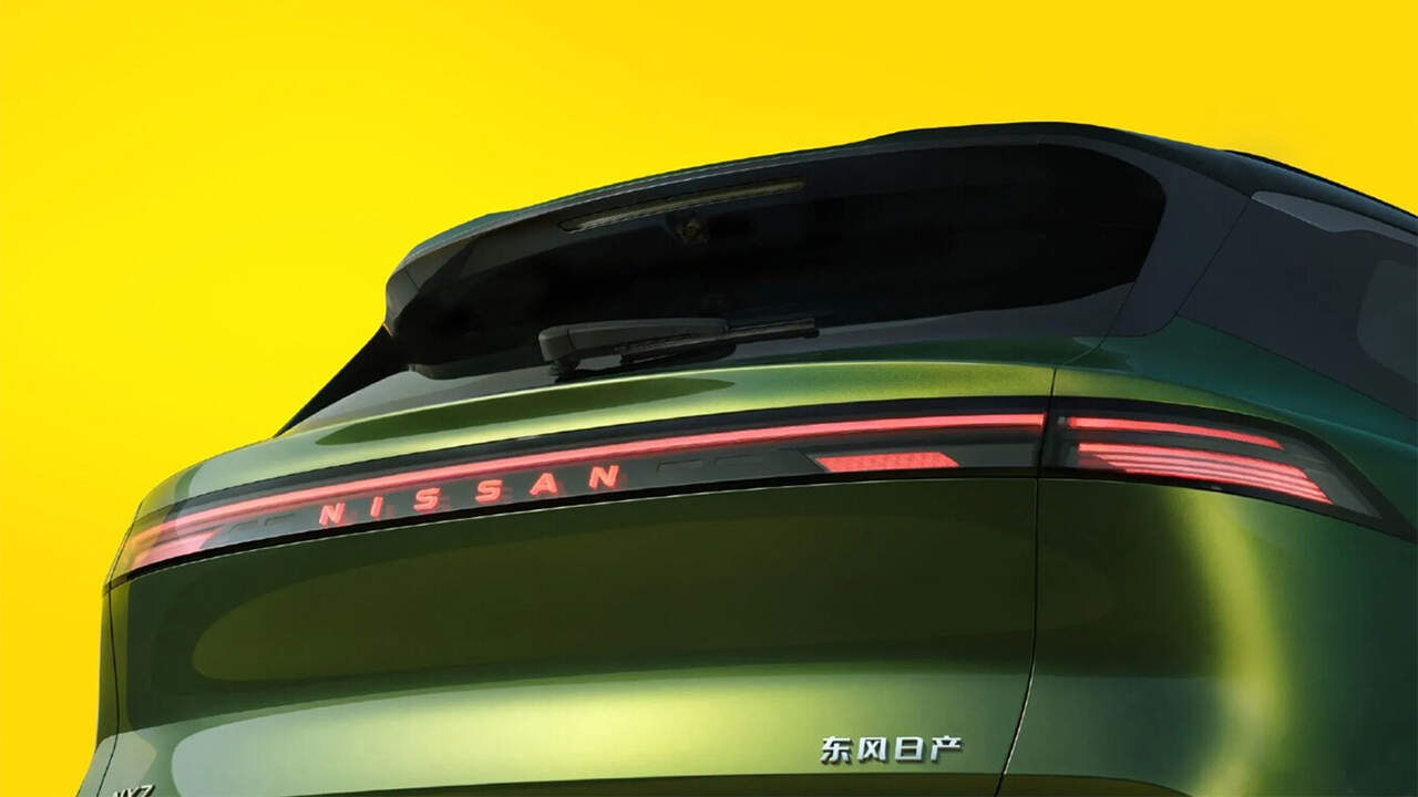 Nissan NX7 - Detalle parte trasera