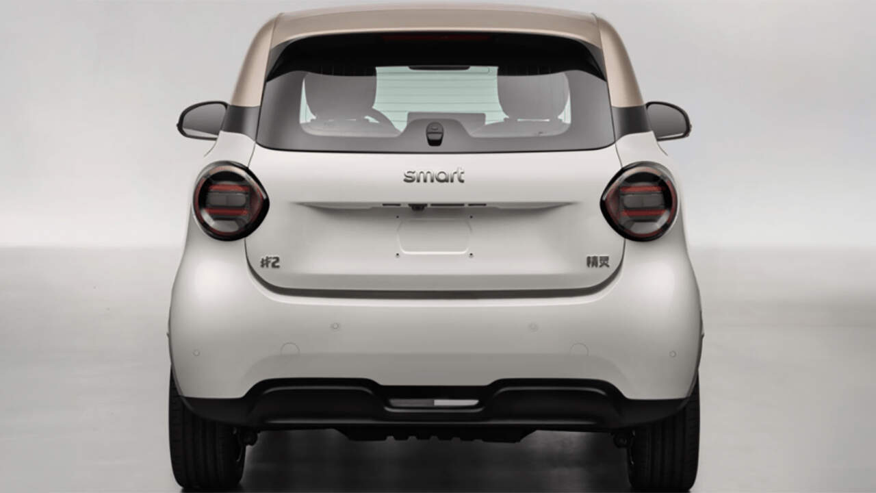 Smart #2 vista trasera