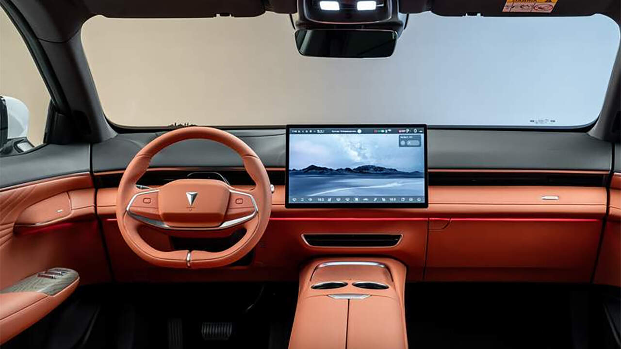 Interior del Changan Deepal S07