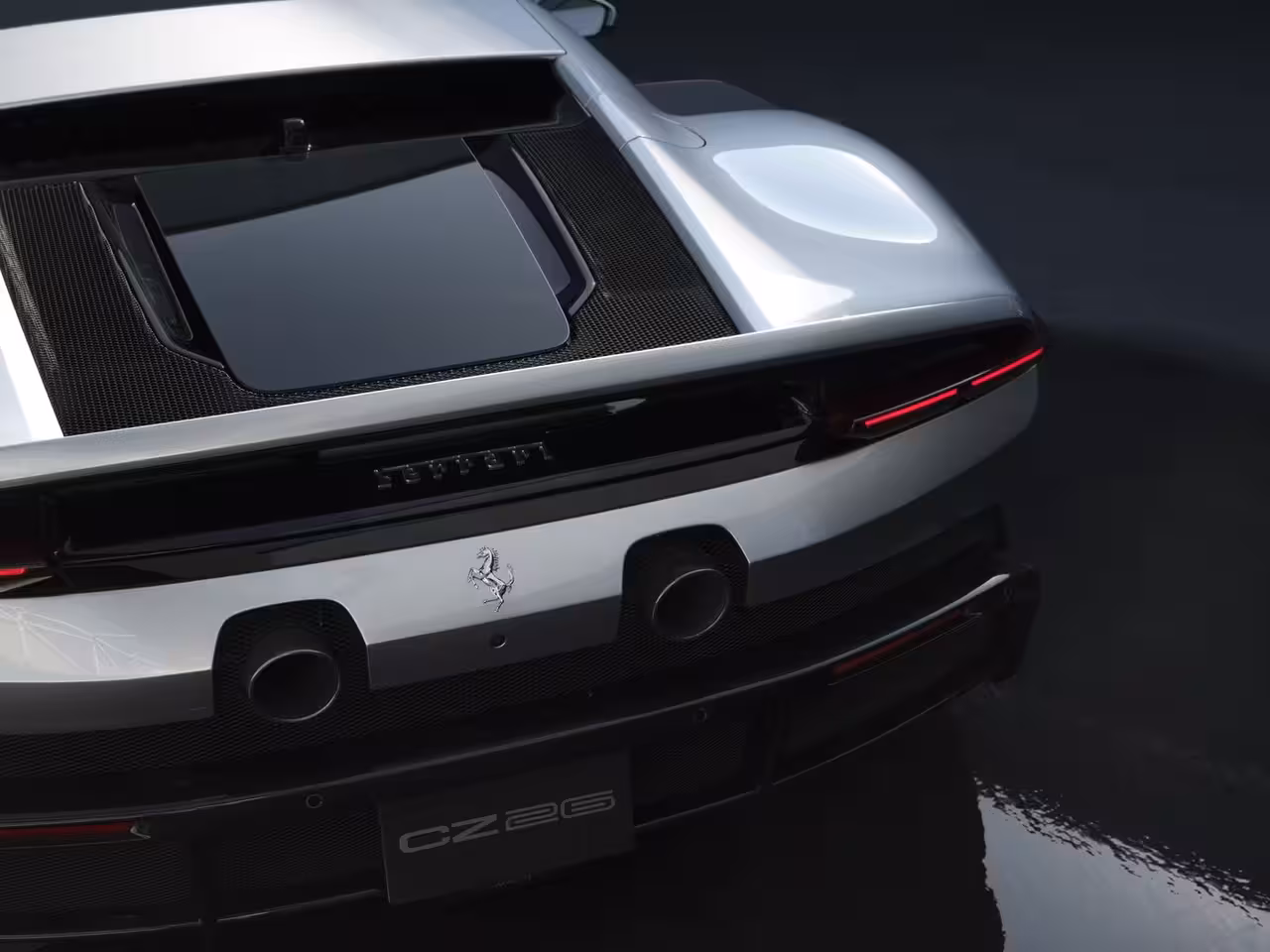 Ferrari CZ26 - detalle trasera