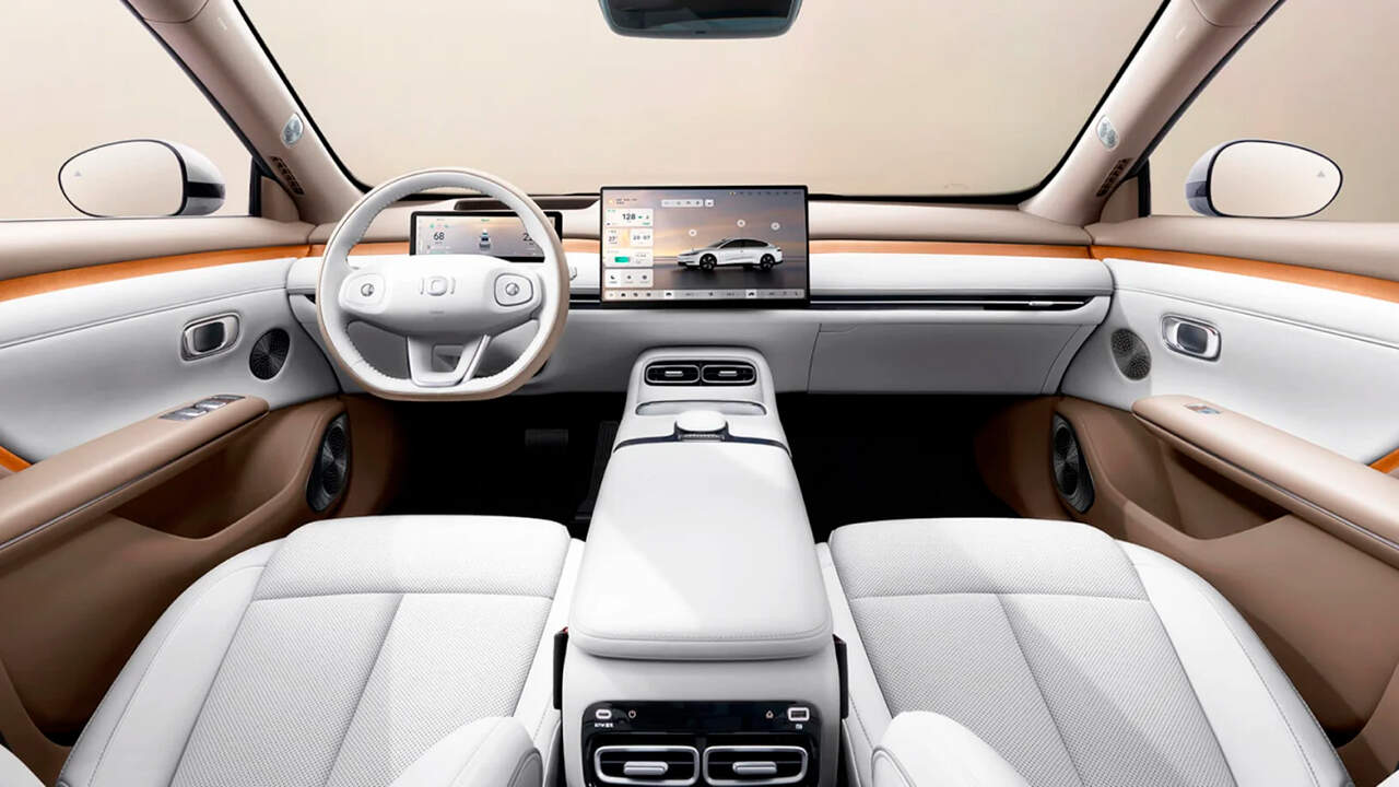 Interior del Changan Nevo A06