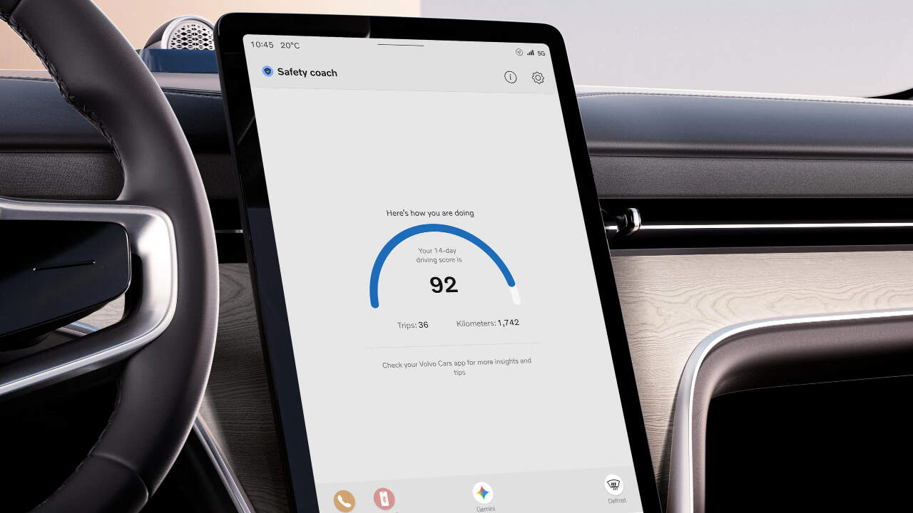 Si la puntuación que obtienes del Volvo Safety Coach es buena pueda salirte el seguro del coche más barato