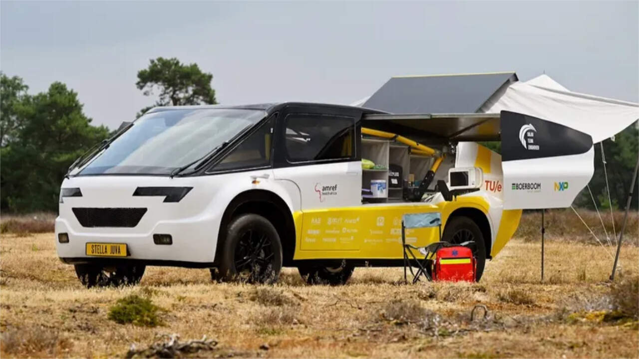 Ambulancia solar operativa del proyecto Stella Juva