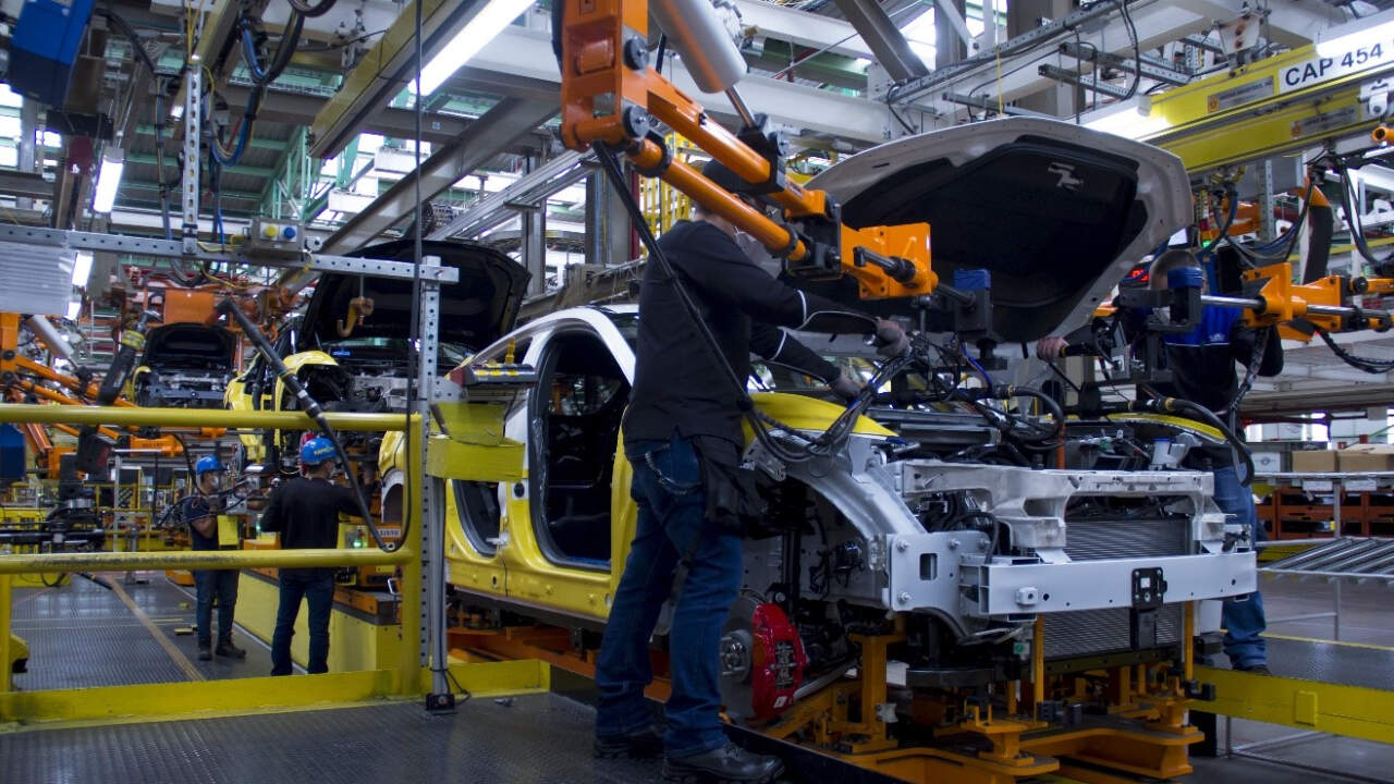 Proceso de fabricación del Ford Mustang Mach-E