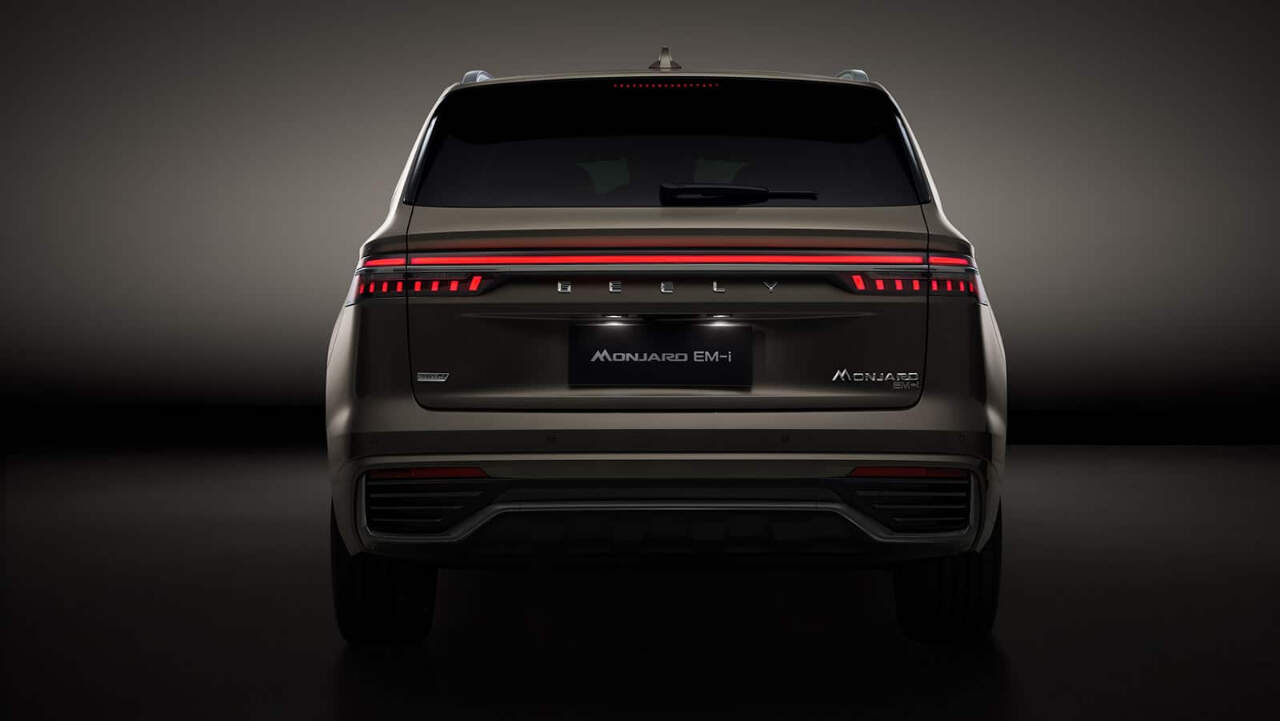 Geely Monjaro EM-i - vista trasera