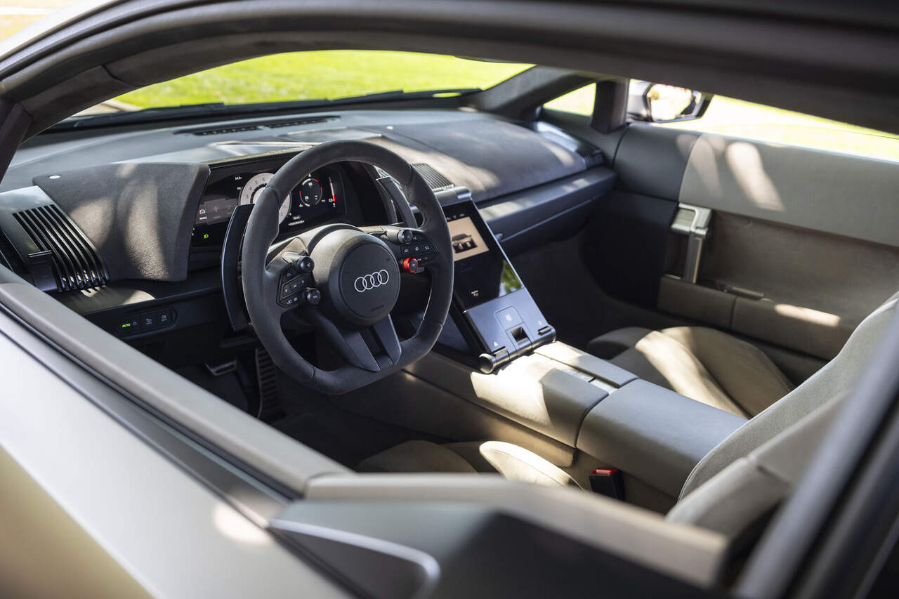Interior del Audi Nuvolari
