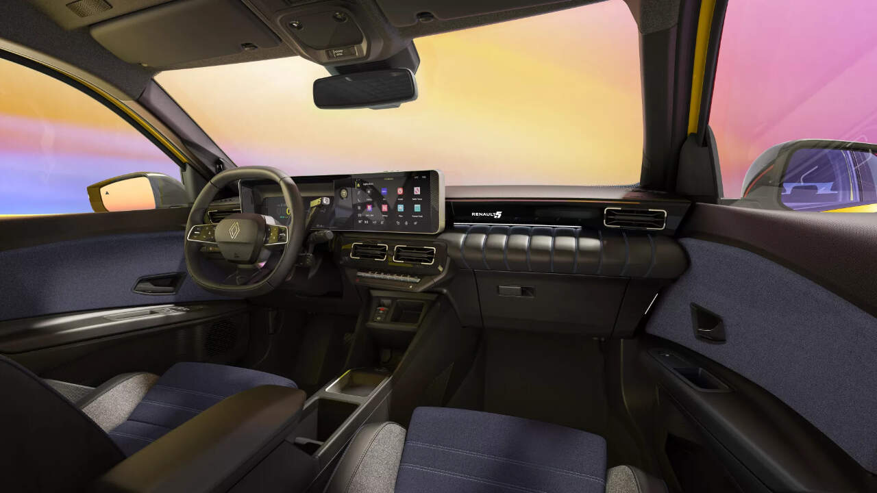 Interior del Renault 5 E-Tech 2027