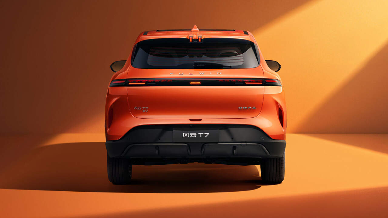 Chery Fulwin T7 - Vista trasera