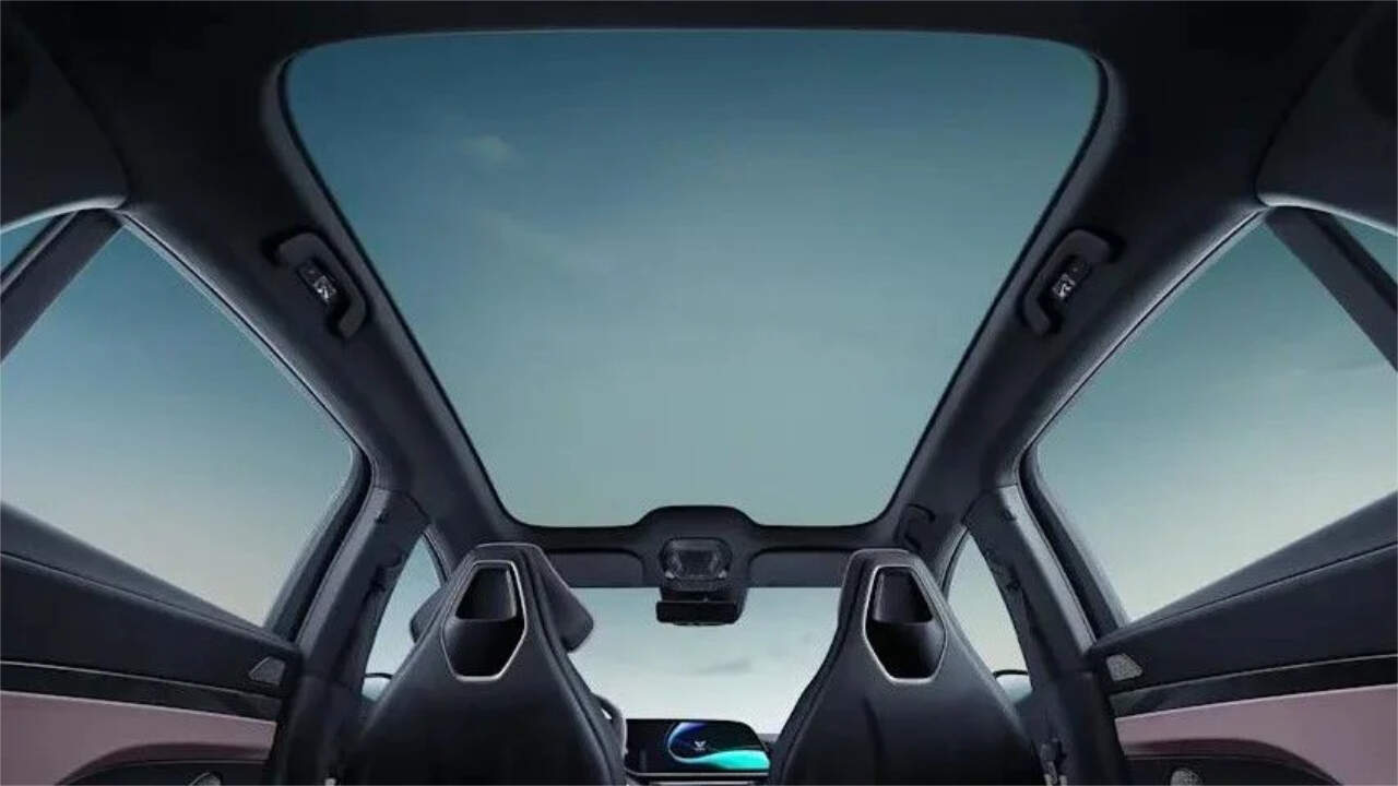 Techo acristalado del Hongqi EHS7