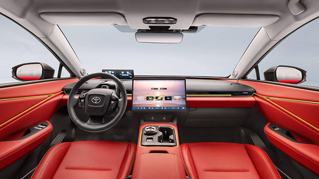 Toyota bZ5 - vista interior