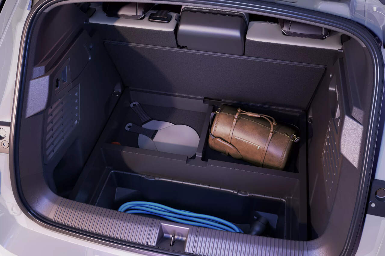 Maletero del Renault Scenic E-Tech 2027
